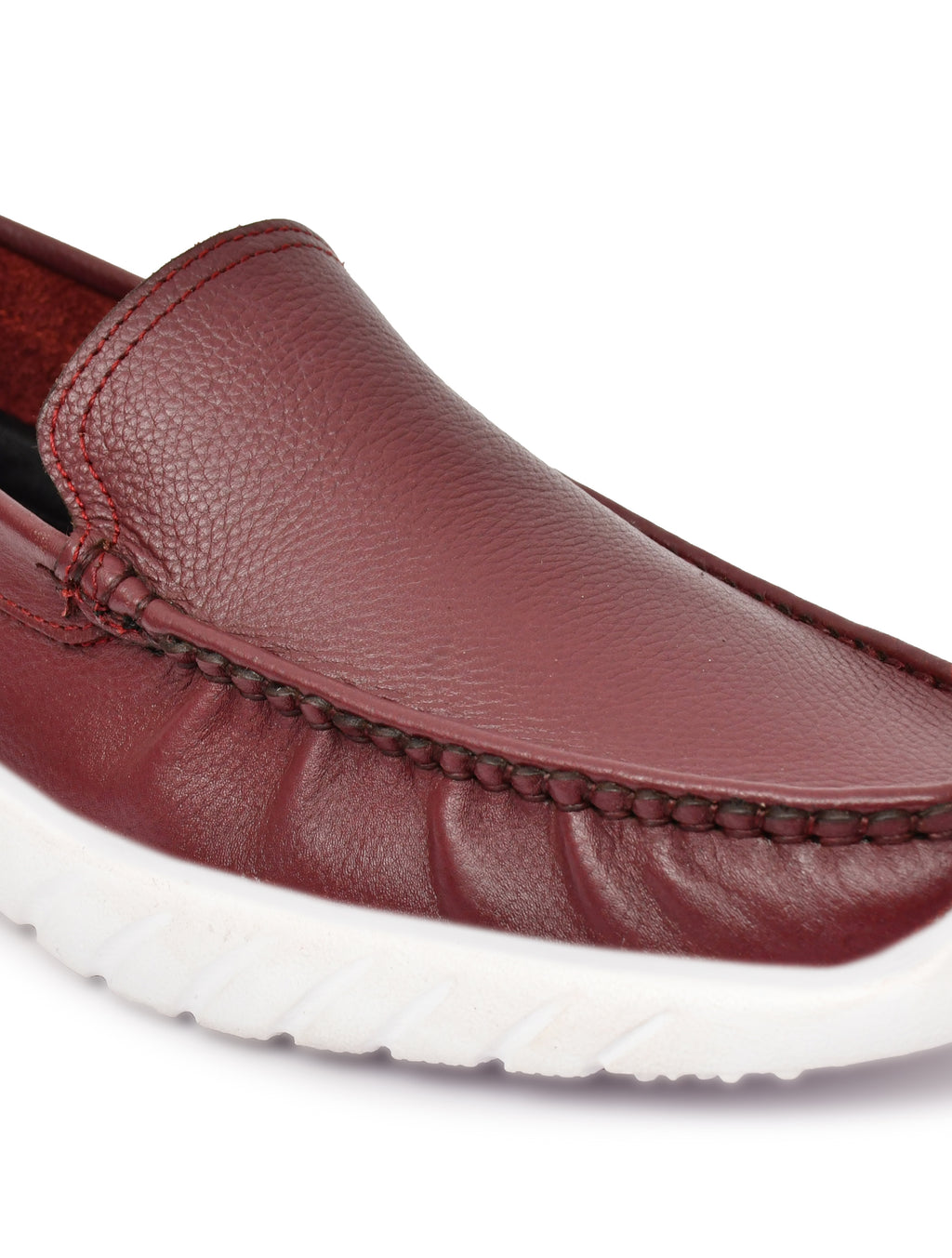 Feather Light Cherry Slip-On Loafers for Men