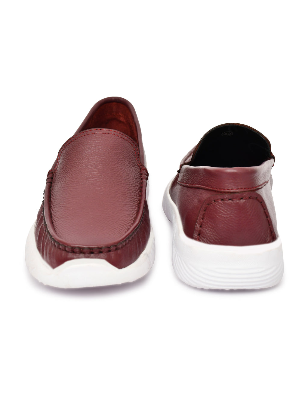 Feather Light Cherry Slip-On Loafers for Men
