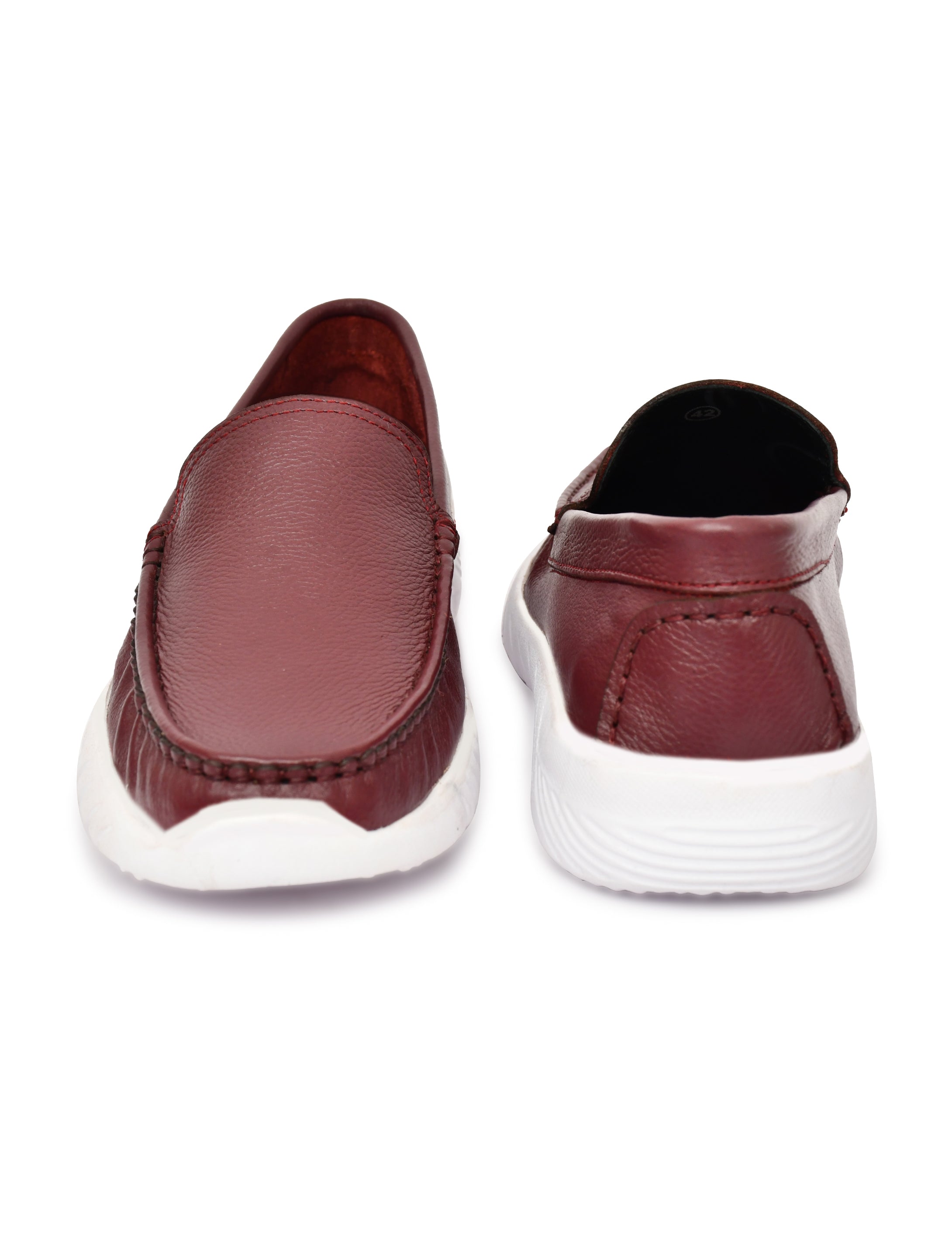Feather Light Cherry Slip-On Loafers for Men