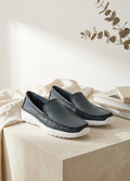 Feather Light Teal Slip-On Casual Loafers for Men