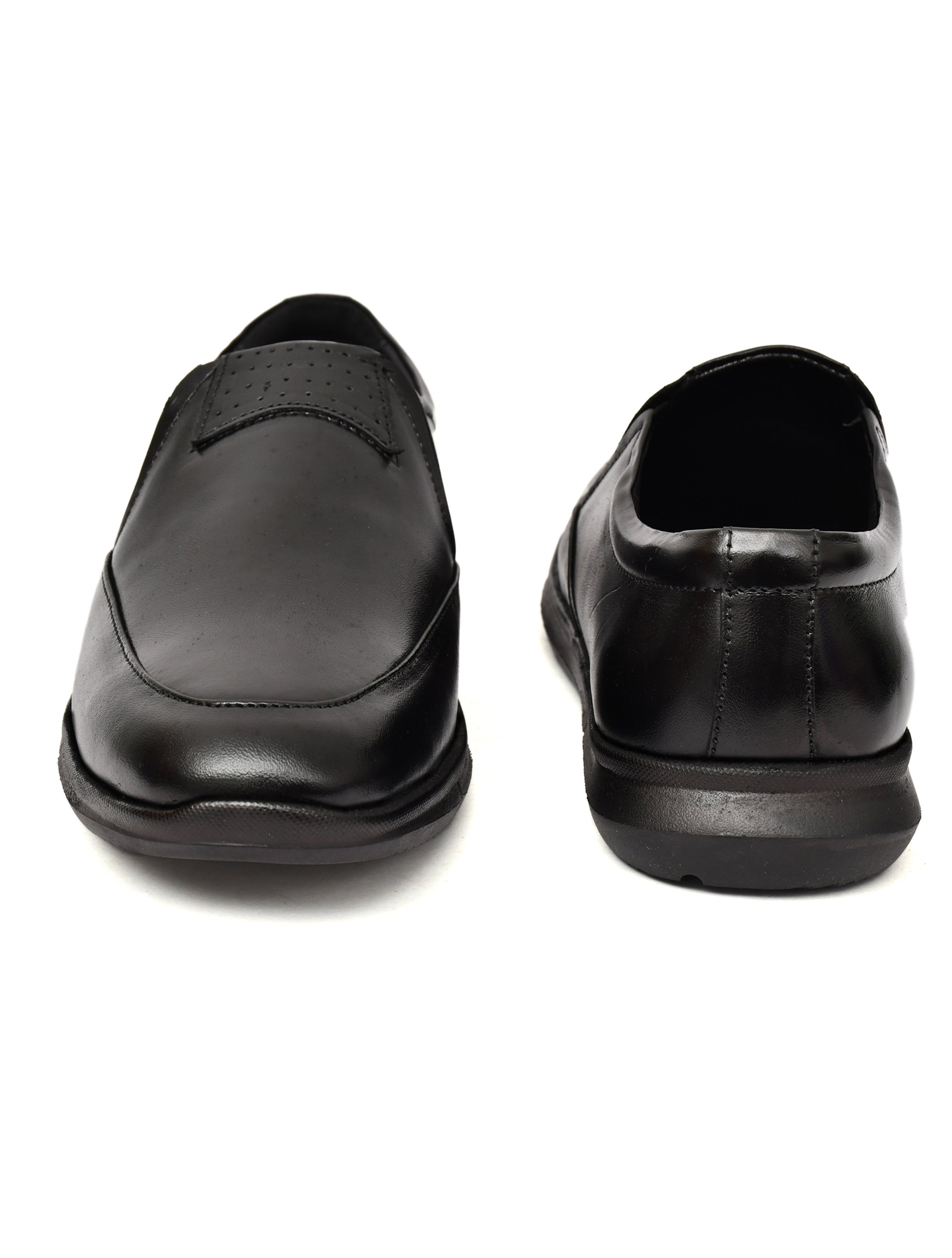 Zero Gravity Glide Slip-On Formal Shoes – Lightweight Comfort in Timeless Black