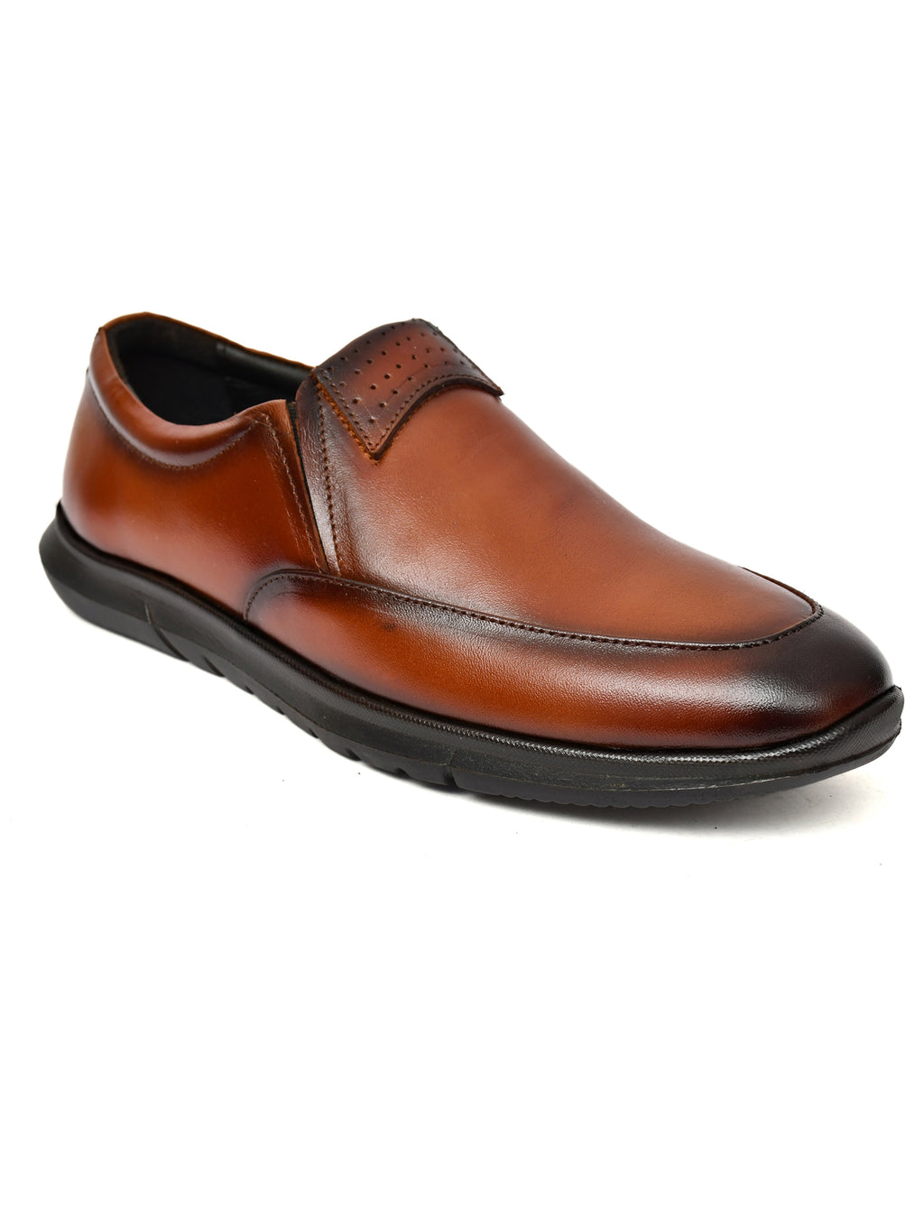 Zero Gravity Glide Slip-On Formal Shoes – Lightweight Comfort in Timeless Tan