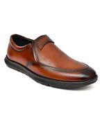 Zero Gravity Glide Slip-On Formal Shoes – Lightweight Comfort in Timeless Tan