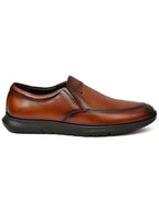 Zero Gravity Glide Slip-On Formal Shoes – Lightweight Comfort in Timeless Tan