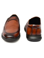 Zero Gravity Glide Slip-On Formal Shoes – Lightweight Comfort in Timeless Tan