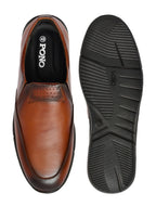 Zero Gravity Glide Slip-On Formal Shoes – Lightweight Comfort in Timeless Tan