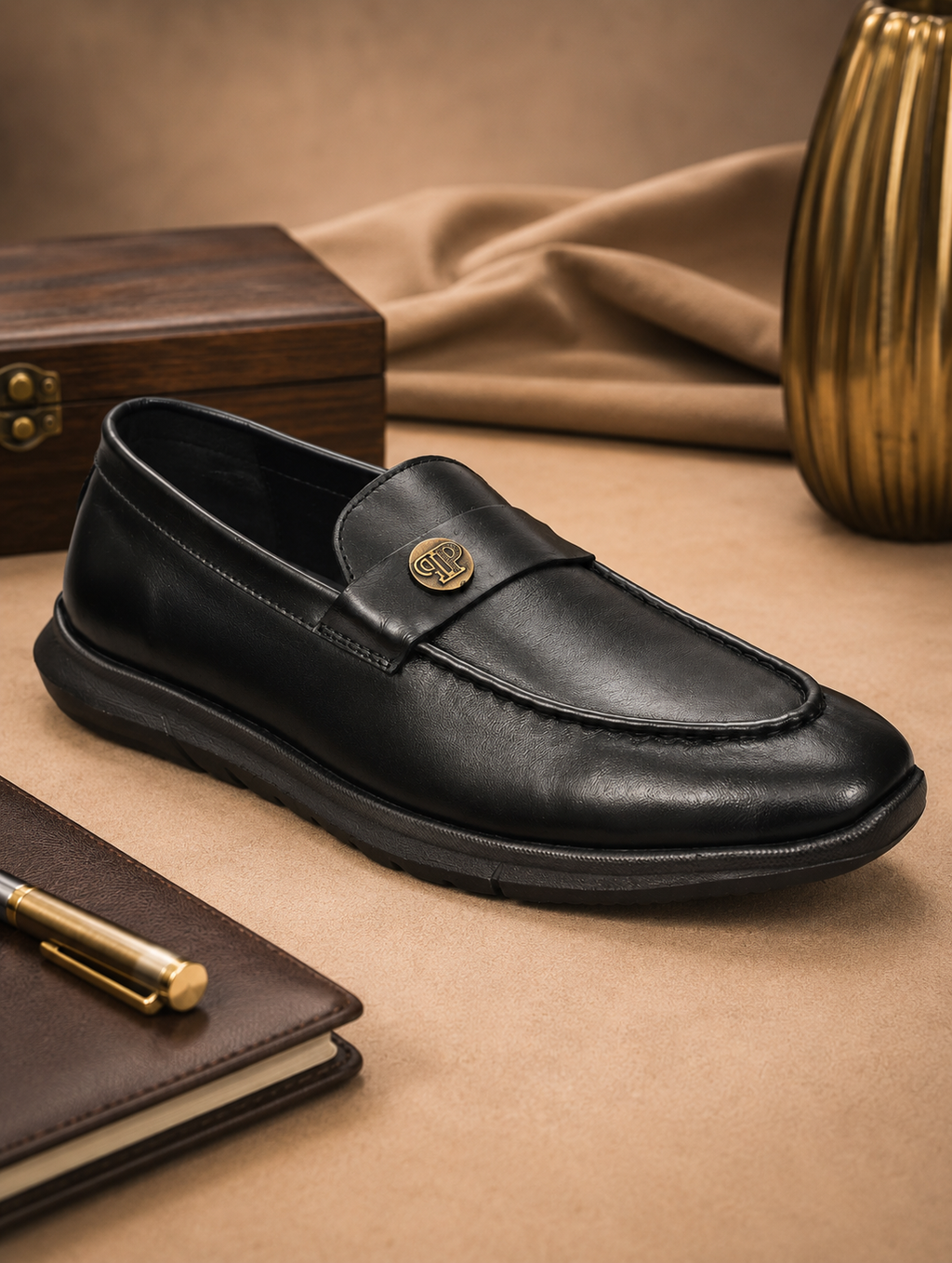 Zero Gravity Executive Penny Loafers – Ultra-Lightweight Formal Comfort
