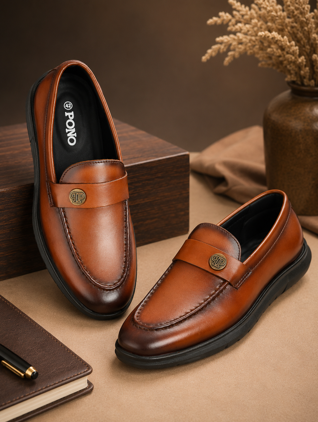 Zero Gravity Executive Penny Loafers – Ultra-Lightweight Formal Comfort