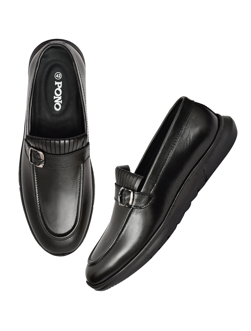 Zero Gravity Monarch Buckle Loafers – Lightweight Luxury for Everyday Elegance