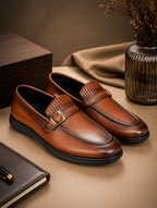 Zero Gravity Monarch Buckle Loafers – Lightweight Luxury for Everyday Elegance